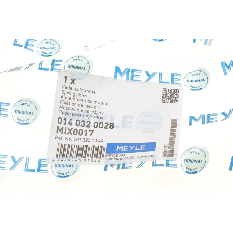 Проставка задньої пружини MEYLE 014 032 0028 для Mercedes-Benz E-Class W124/C-Class W202 1982-2001
