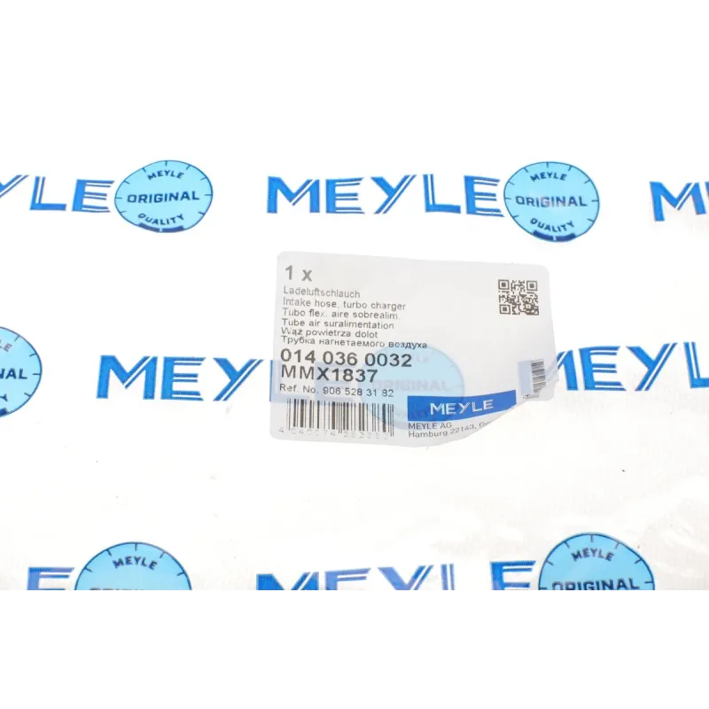 Патрубок інтеркулера MEYLE 014 036 0032 (R) для Mercedes-Benz Sprinter 2.2CDI OM646