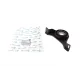 Підшипник підвісний MEYLE 014 041 0181/S для Mercedes-Benz E-Class W211, CLS C219 (d=30mm, посередині)