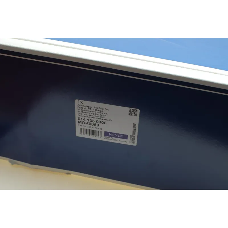 Комплект для заміни оливи АКПП MB A-class (W176/W177) 12- (+масло)