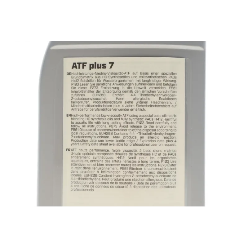 Комплект для заміни оливи АКПП MB (722.9, 7G-TRONIC +, K7C 1000, K7X 1000, W7B 700, W7C 1000, W7C)