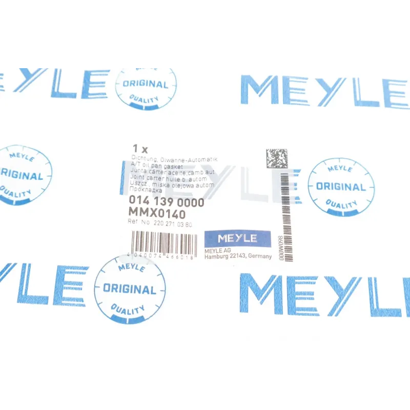 Прокладка піддону АКПП MEYLE 014 139 0000 для Mercedes-Benz C-Class W204, W205, E-Class W211