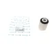 Сайлентблок важеля (переднього/знизу) MB ML/GL (W164) 05-