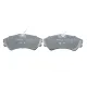 Колодки гальмівні передні MEYLE 025 201 2419 для Volkswagen Transporter T4 1990-2003, TRW