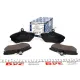 Колодки гальмівні передні MEYLE 025 201 6819 для VW Caddy II, Golf II-IV, Passat, 69.6x118.8x19.6 мм