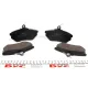 Колодки гальмівні передні MEYLE 025 201 6819 для VW Caddy II, Golf II-IV, Passat, 69.6x118.8x19.6 мм