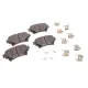 Колодки гальмівні задні MEYLE 025 205 8215 для Toyota Rav4 2018-, Corolla XII, Highlander 2019-, Lexus UX 2018-, 103.6x47.5x15 мм