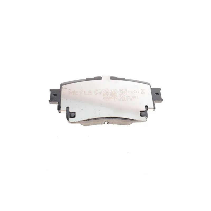 Колодки гальмівні задні MEYLE 025 205 8215 для Toyota Rav4 2018-, Corolla XII, Highlander 2019-, Lexus UX 2018-, 103.6x47.5x15 мм