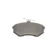 Колодки гальмівні передні MEYLE 025 206 6919 для Audi 80/90/100 (B3/B4) 1986-1994, 118.8x69.5x19.6 мм
