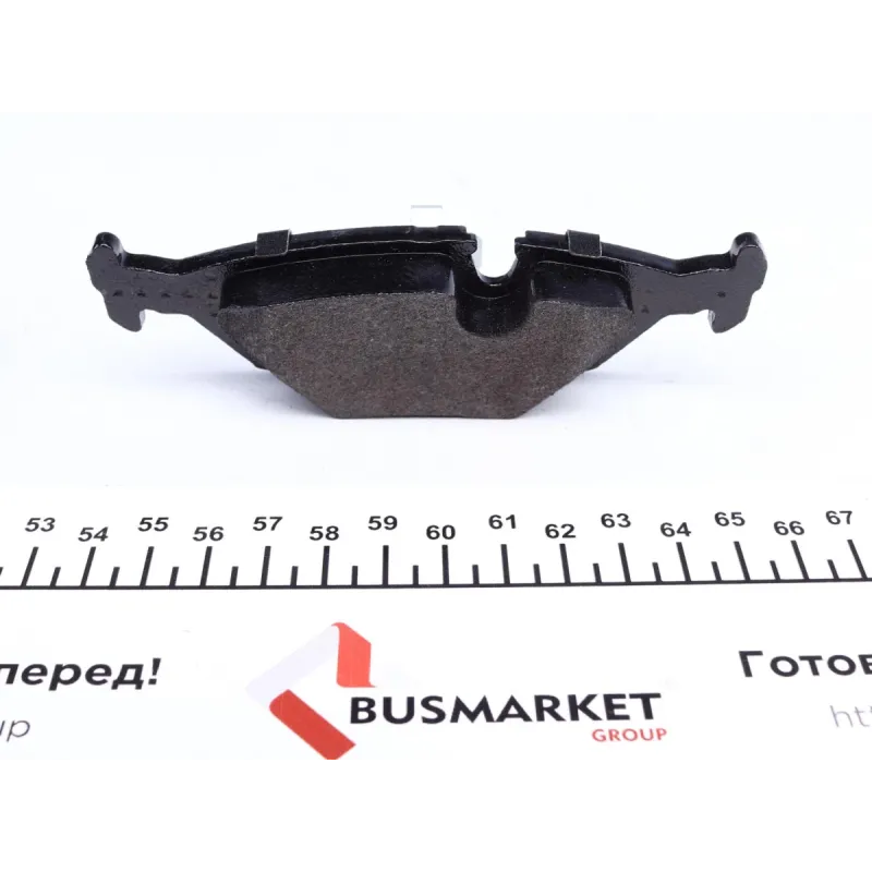 Колодки гальмівні задні MEYLE 025 206 7516 для BMW 3 (E30) 1982-1991, ATE, 16.7 мм
