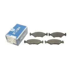 Купити Колодки гальмівні передні MEYLE 025 207 5318 для Ford Escort, Fiesta, Sierra 1980-2002, з протискрипною пластиною | KovelAutoHub