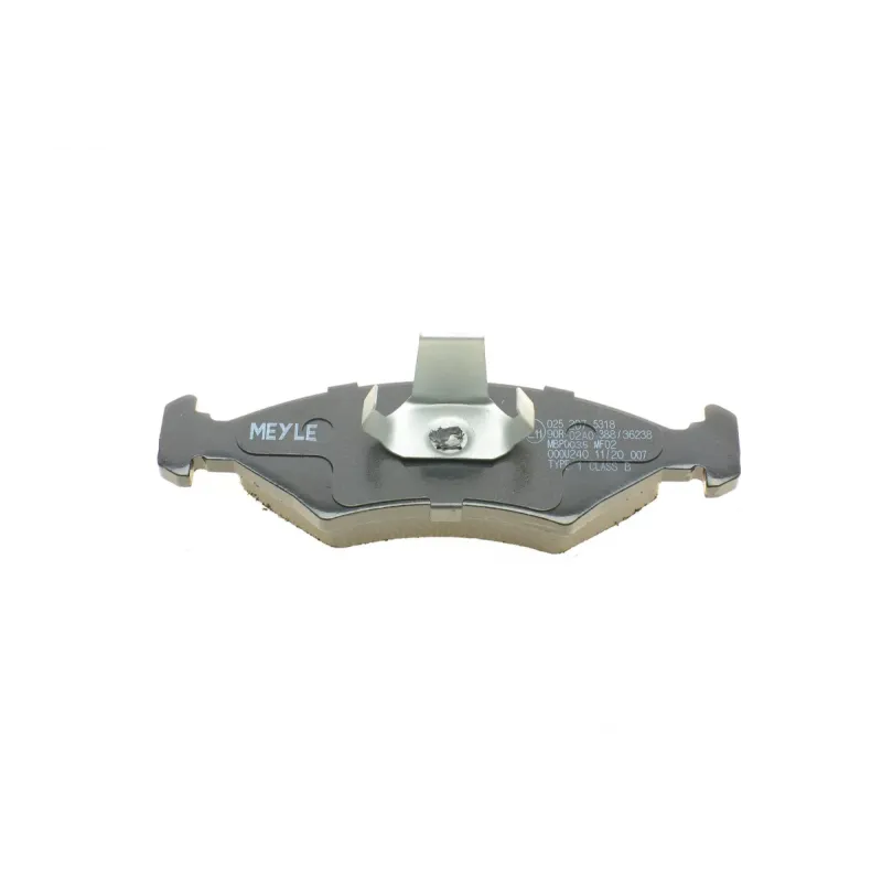 Колодки гальмівні передні MEYLE 025 207 5318 для Ford Escort, Fiesta, Sierra 1980-2002, з протискрипною пластиною