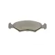 Колодки гальмівні передні MEYLE 025 207 5318 для Ford Escort, Fiesta, Sierra 1980-2002, з протискрипною пластиною