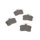 Колодки гальмівні задні MEYLE 025 211 4416 для Audi A4 B5, A6 C4 1994-1997, TRW