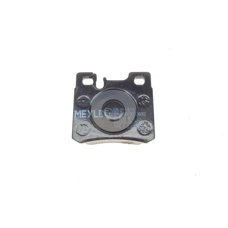 Колодки гальмівні задні MEYLE 025 211 9715 для Mercedes-Benz C-Class W202/E-Class W124/W210 1993-2003, 58.2x61.7x15 мм