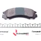 Колодки гальмівні передні MEYLE 025 213 6315/PD для Mitsubishi Outlander, Lancer, Pajero 1990-, Akebono, 15.7мм
