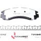 Колодки гальмівні передні MEYLE 025 213 6315/PD для Mitsubishi Outlander, Lancer, Pajero 1990-, Akebono, 15.7мм