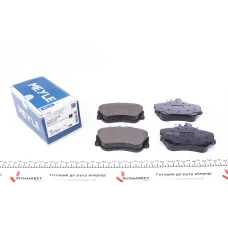 Колодки гальмівні передні MEYLE 025 214 3920 для Mercedes-Benz C-Class W202 1993-2000, 110x74.6x20 мм