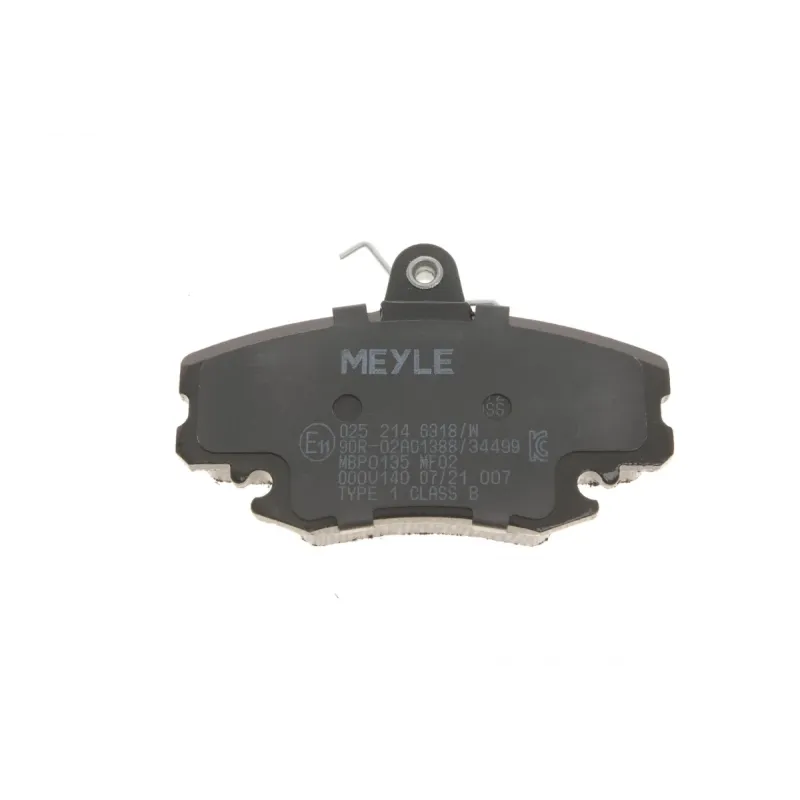 Колодки гальмівні передні MEYLE 025 214 6318/W для Dacia Logan, Renault Clio, Peugeot 309