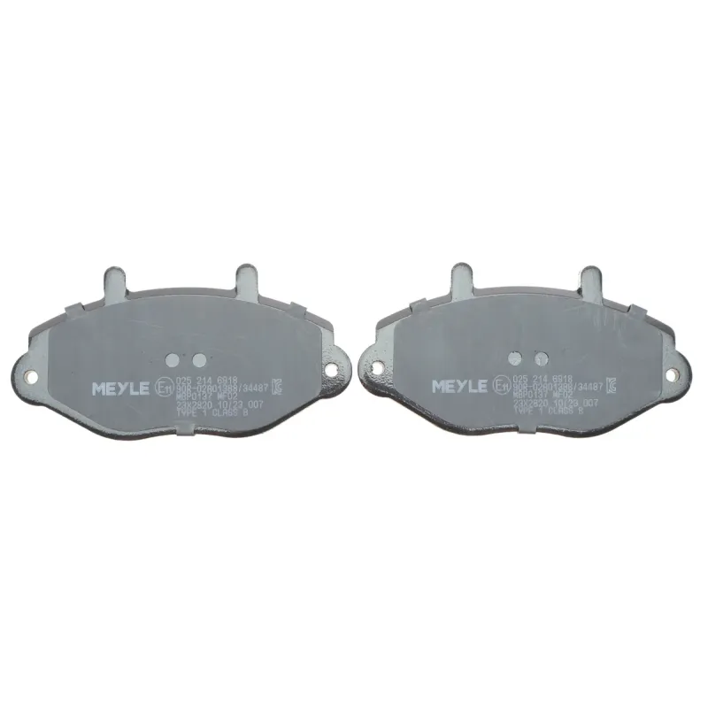 Колодки гальмівні передні MEYLE 025 214 6918 для Ford Transit 1991-2000, 139x72x18.7 мм