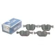 Колодки гальмівні передні MEYLE 025 214 8619/PD для BMW 5 (E39) 7 (E38) 1994-2008, 156.3x73.3x18.9 мм