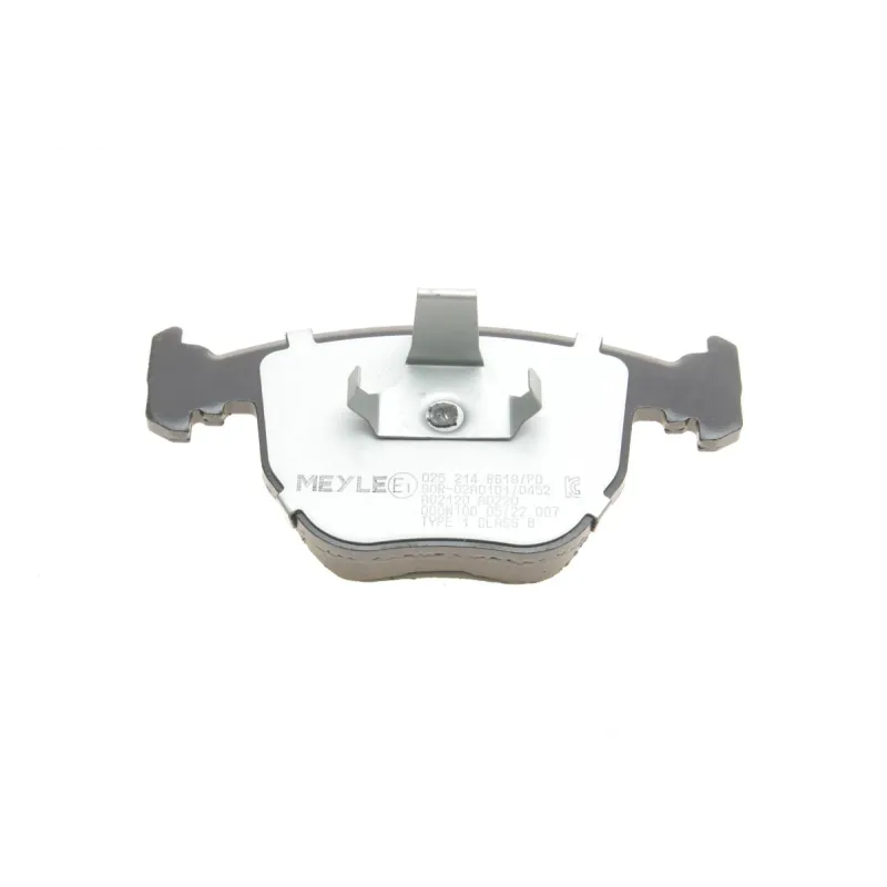 Колодки гальмівні передні MEYLE 025 214 8619/PD для BMW 5 (E39) 7 (E38) 1994-2008, 156.3x73.3x18.9 мм