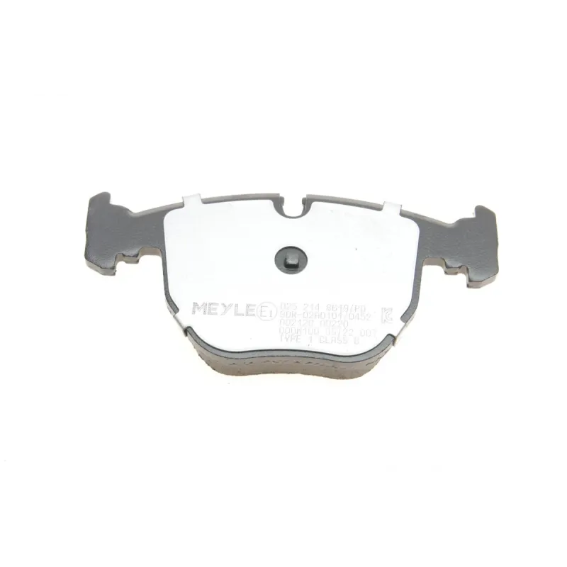 Колодки гальмівні передні MEYLE 025 214 8619/PD для BMW 5 (E39) 7 (E38) 1994-2008, 156.3x73.3x18.9 мм