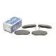 Колодки гальмівні передні MEYLE 025 215 1518/W для Honda Civic VI/VII 1994-2005, 129.1x68.6x18 мм