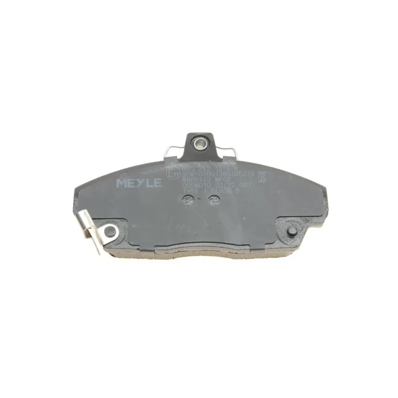 Колодки гальмівні передні MEYLE 025 215 1518/W для Honda Civic VI/VII 1994-2005, 129.1x68.6x18 мм