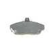 Колодки гальмівні передні MEYLE 025 215 1518/W для Honda Civic VI/VII 1994-2005, 129.1x68.6x18 мм