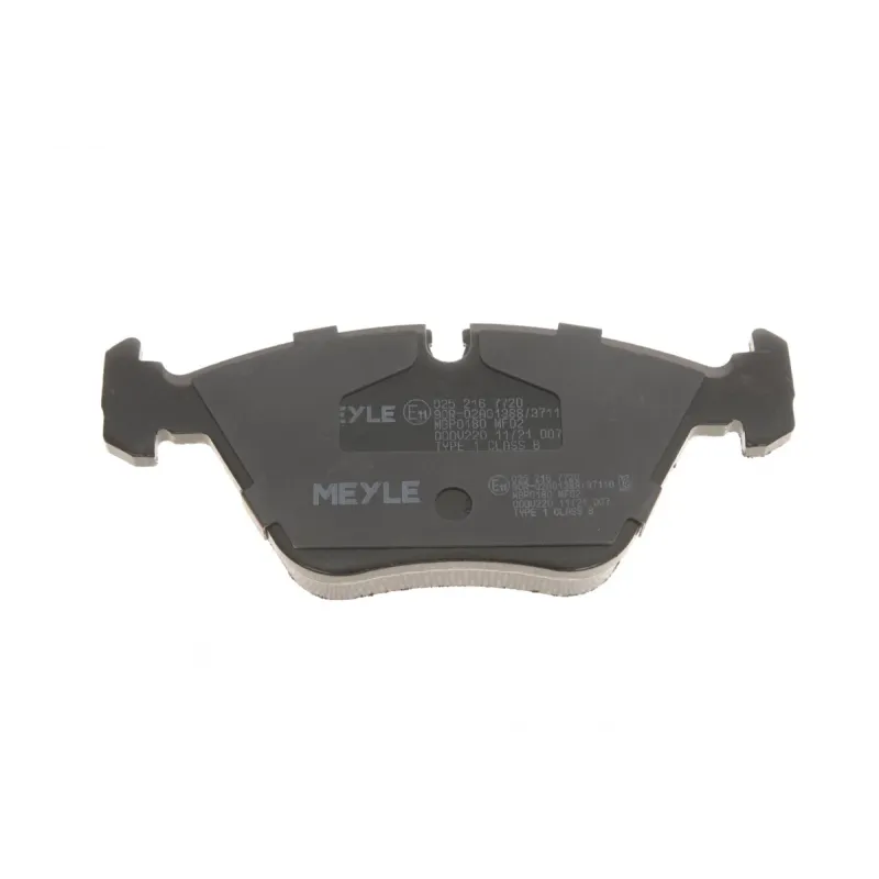 Колодки гальмівні передні MEYLE 025 216 7720 для BMW 5 (E39) 1995-2003, 155.2 мм