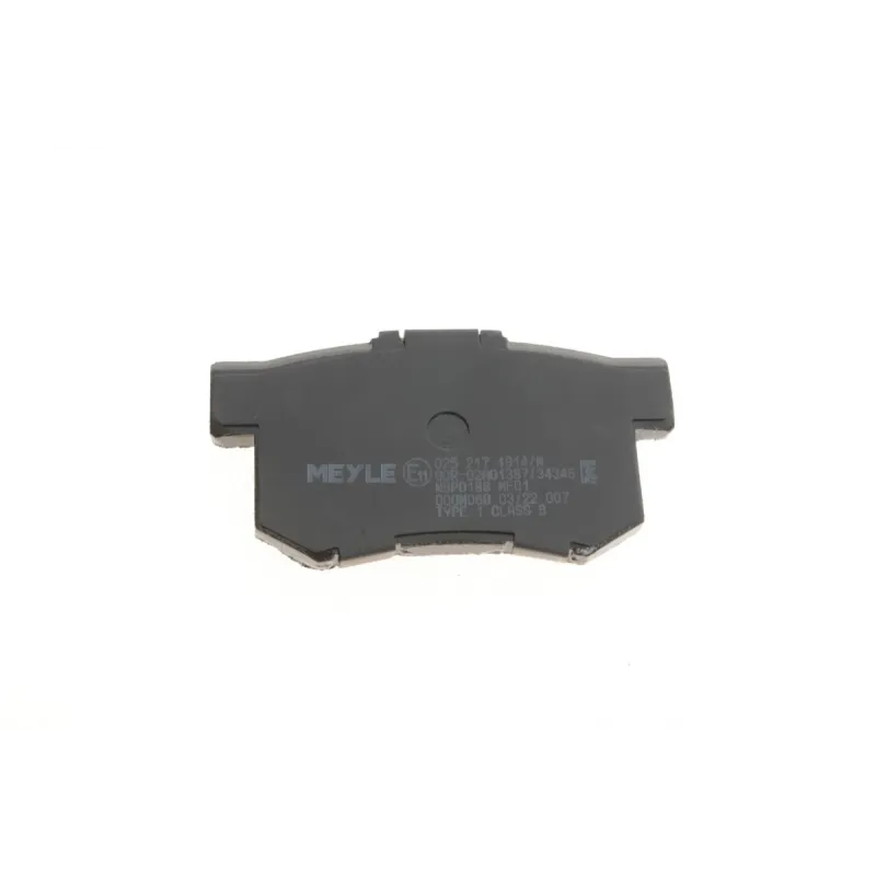 Колодки гальмівні задні MEYLE 025 217 1914/W для Honda Accord, Civic, CR-Z 47.4x88.8x14.6 мм