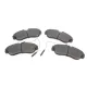 Колодки гальмівні передні MEYLE 025 217 9919/W для Fiat Ducato, Citroen Jumper, Peugeot Boxer 1994-2006