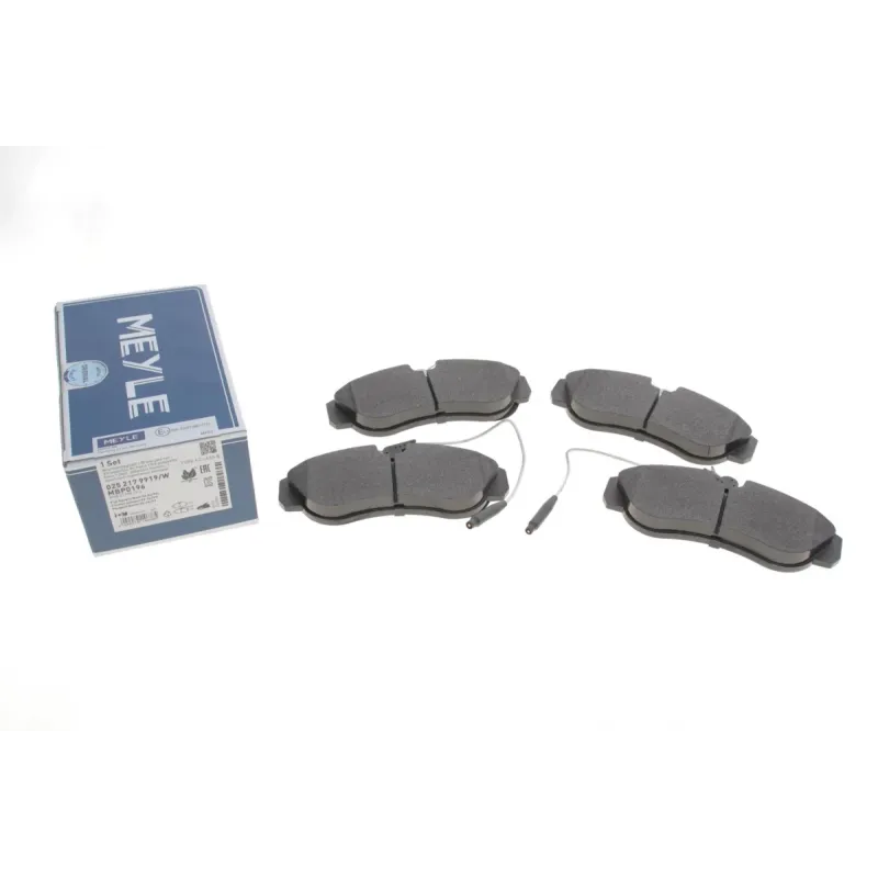 Колодки гальмівні передні MEYLE 025 217 9919/W для Fiat Ducato, Citroen Jumper, Peugeot Boxer 1994-2006