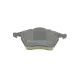 Колодки гальмівні передні MEYLE 025 218 4819 для Ford Galaxy, Seat Alhambra, VW Sharan 1995-2015