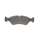 Колодки гальмівні передні MEYLE 025 218 6217 для Opel Astra F, Vectra, Daewoo Espero, 156.3x52.2x17.6 мм