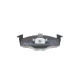 Колодки гальмівні передні MEYLE 025 218 6619 для Seat Cordoba/Ibiza 1993-2002, VW Golf III 1991-1997