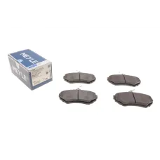 Колодки гальмівні передні MEYLE 025 219 4516 для Seat Cordoba/Ibiza, VW Golf/Polo 1991-2004, 69.4x15.9x118.9 мм