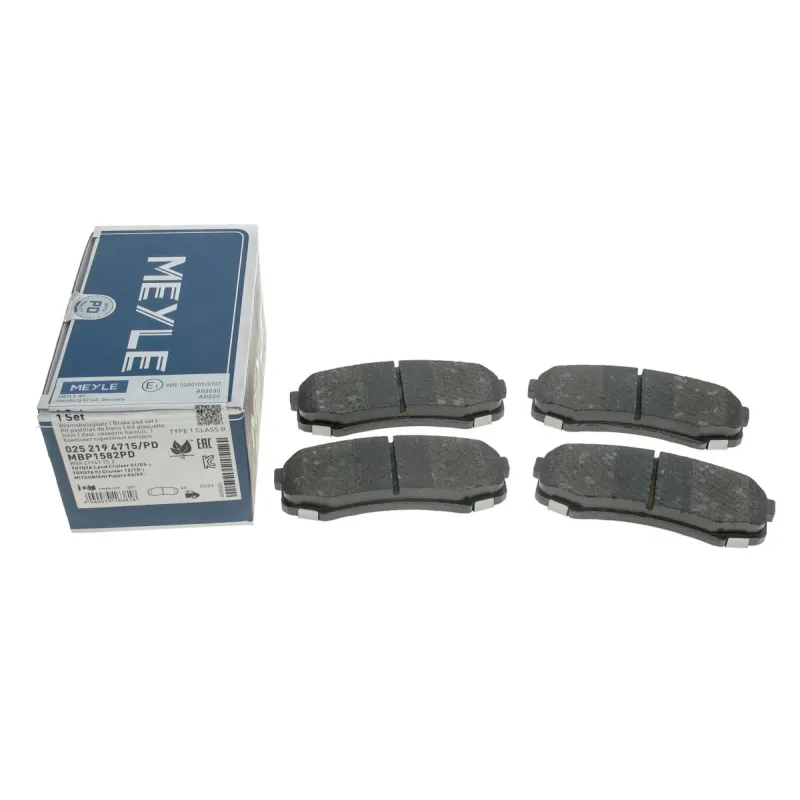 Колодки гальмівні задні MEYLE 025 219 4715/PD для Toyota Land Cruiser, Lexus GX, Mitsubishi Montero IV