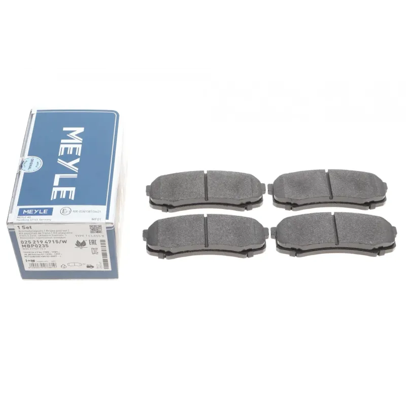 Колодки гальмівні задні MEYLE 025 219 4715/W для Toyota Land Cruiser, Lexus GX, Mitsubishi Montero IV