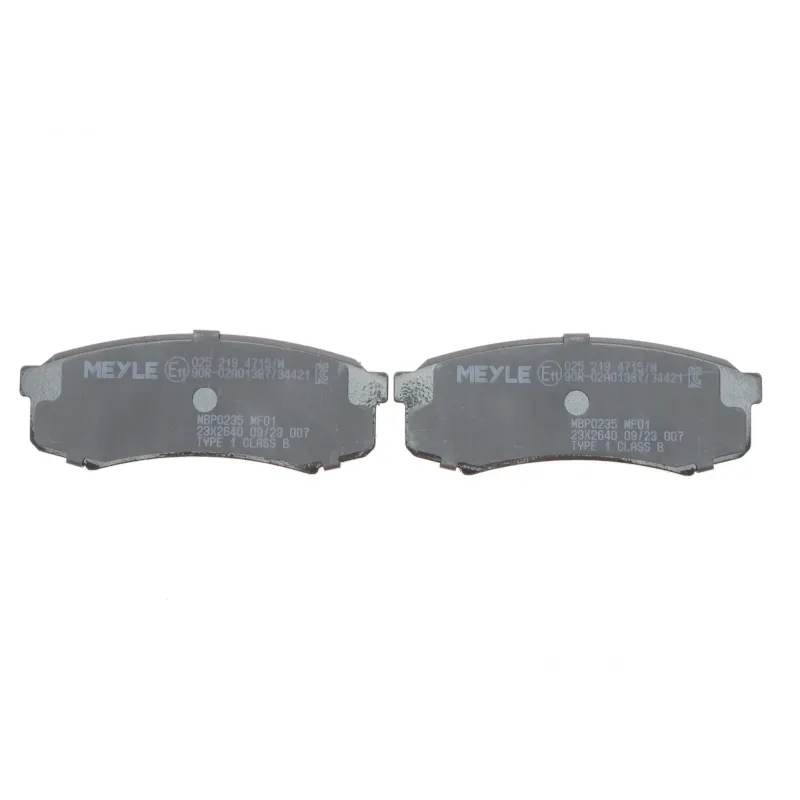 Колодки гальмівні задні MEYLE 025 219 4715/W для Toyota Land Cruiser, Lexus GX, Mitsubishi Montero IV
