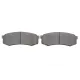 Колодки гальмівні задні MEYLE 025 219 4715/W для Toyota Land Cruiser, Lexus GX, Mitsubishi Montero IV
