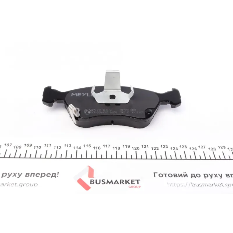 Колодки гальмівні передні MEYLE 025 219 7617/W для Toyota Avensis T22 1997-2003 (156.2x54.5x17.5 мм)