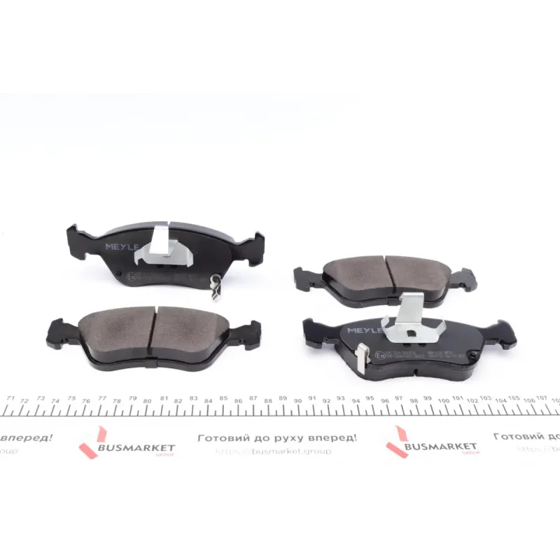 Колодки гальмівні передні MEYLE 025 219 7617/W для Toyota Avensis T22 1997-2003 (156.2x54.5x17.5 мм)