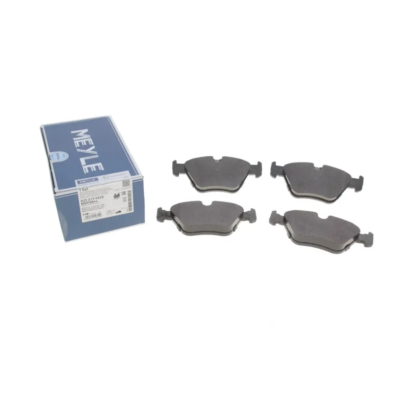 Колодки гальмівні передні MEYLE 025 219 9020 для BMW 5 (E39) 1995-2004, ATE, 155.2x63.6 мм