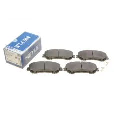 Колодки гальмівні передні MEYLE 025 220 6518 для Nissan Qashqai II, X-Trail T32, Renault Kadjar 141.1 мм