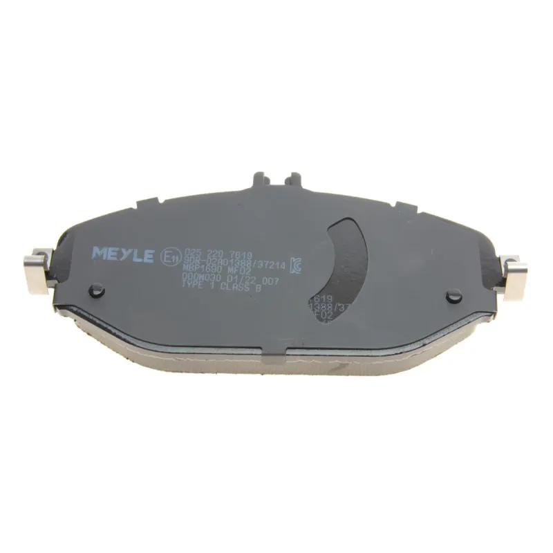 Колодки гальмівні передні MEYLE 025 220 7619 для Mercedes-Benz C-Class W205/S205, E-Class W213/S213 2014- 175.1x69.1x19.2 мм