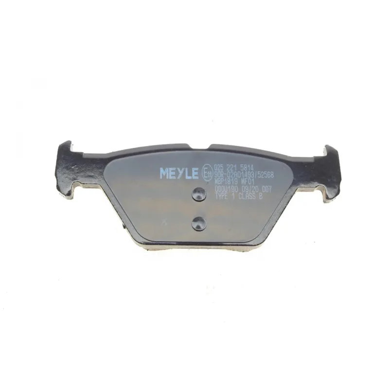 Колодки гальмівні задні MEYLE 025 221 5814 для Subaru Impreza, Outback, Legacy 1.6-3.6 2014- (123x52.7x13.7 мм)