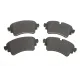 Колодки гальмівні задні MEYLE 025 223 0817 для Audi A4 B9, A5 F5, Q5 FY 2015-, 129.2x59.1x17.3 мм