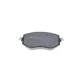 Колодки гальмівні передні MEYLE 025 226 1019 для Renault Megane IV 2015-, 129x58.4x18.5 мм